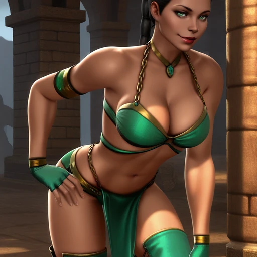 Jade | Mortal Kombat 9 (MK9) | 4 outfits | Illustr V1