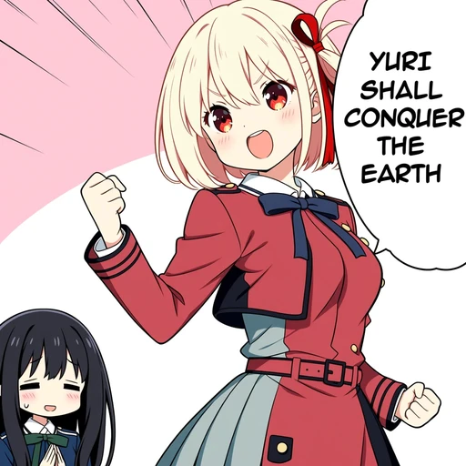 Yuri shall conquer the earth! (meme) V1