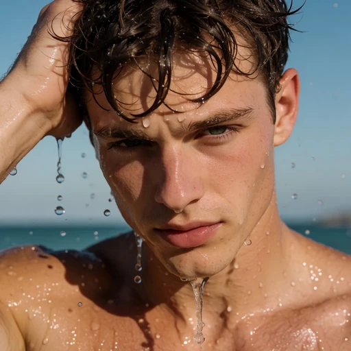 Handsome male models' face (18-30) V4