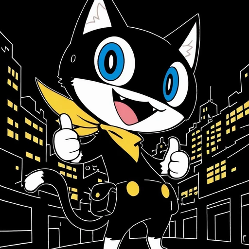 Morgana - Persona 5 (Official Art) IL Official Art