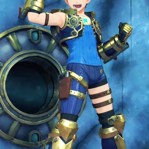 Rex (Xenoblade Chronicles 2) 3D Render