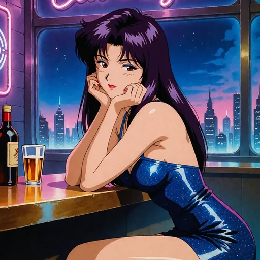 90s anime aesthetic Krea2 v1.0