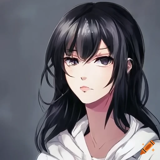 blackhairanimegirl v1
