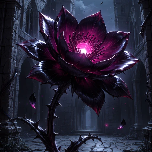 Obsidian Bloom - Dark Gothic Fantasy Style LoRA v1.0