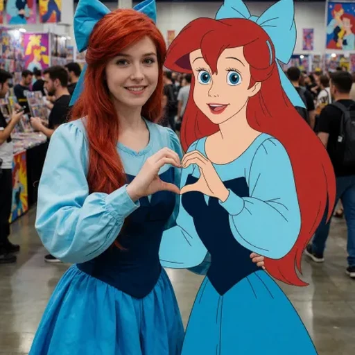 Ariel - The Little Mermaid (1989) - Disney - Krea2 v1