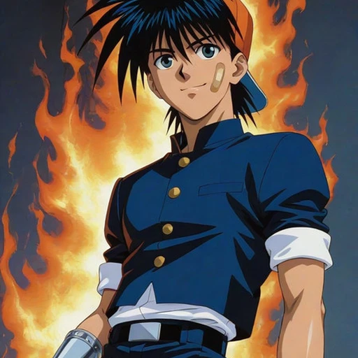 Recca Hanabishi from Flame of Recca/Rekka no Honoo School Uniform