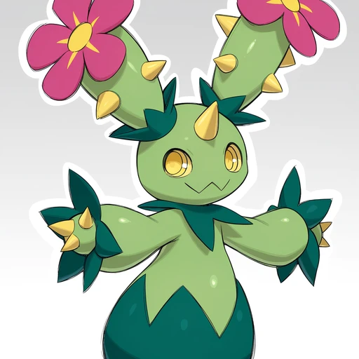Maractus (Pokemon Black & White) Illustrious