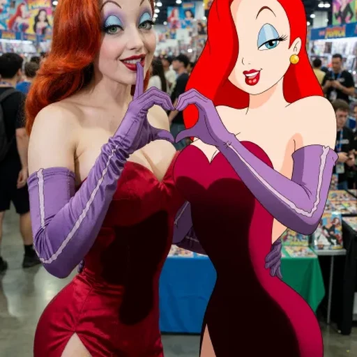 Jessica Rabbit - Who Framed Roger Rabbit - Krea2 L v1